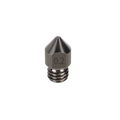 0.2mm Sertleştirilmiş Çelik MK8 Nozzle - 1.75mm - Creality Uyumlu