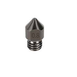 0.8mm Sertleştirilmiş Çelik MK8 Nozzle - 1.75mm - Creality Uyumlu - Thumbnail