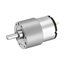 12V 35mm 319 RPM Redüktörlü DC Motor - Thumbnail