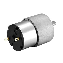 12V 35mm 319 RPM Redüktörlü DC Motor - Thumbnail