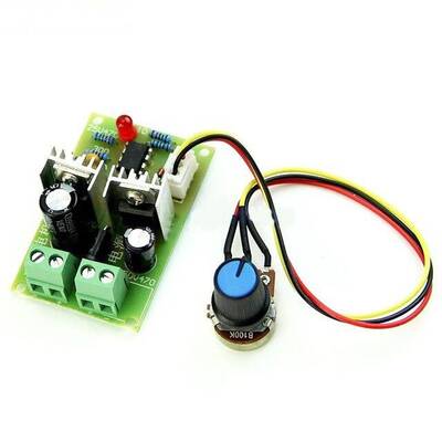 12V-36V 3A PWM DC Motor Sürücü Motor Hız Kontrol Kartı