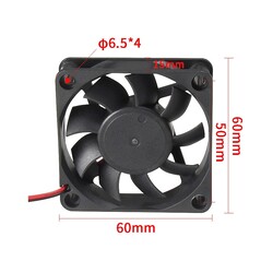 24V Axial Fan 60x60x15(6015) - Thumbnail