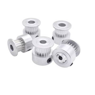 3D Yazıcı/CNC 20 Diş GT2-6mm Kasnak - 4mm Şaft Çapı