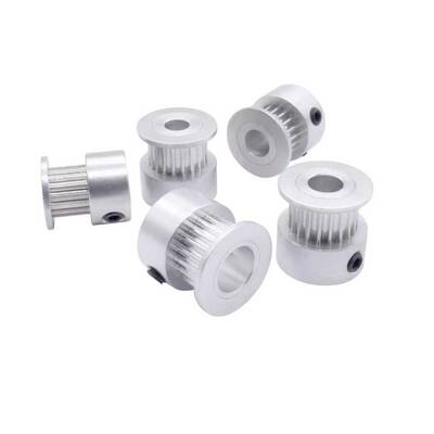 3D Yazıcı/CNC 20 Diş GT2-6mm Kasnak - 4mm Şaft Çapı