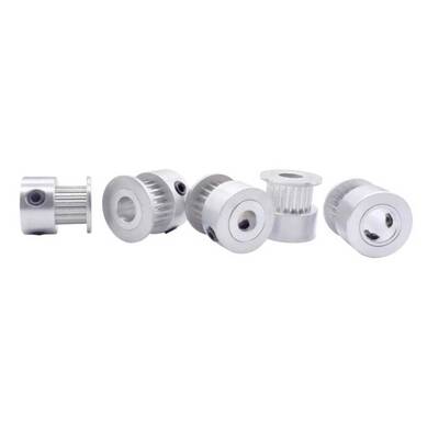 3D Yazıcı/CNC 20 Diş GT2-6mm Kasnak - 4mm Şaft Çapı