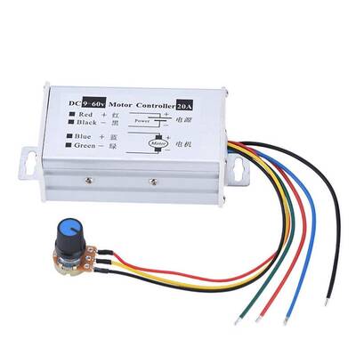 9V-60V 20A PWM DC Motor Hız Kontrol Modülü