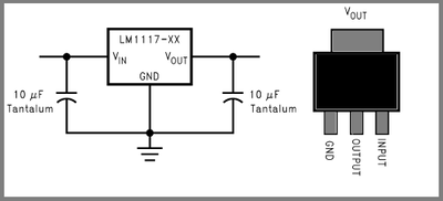 AMS1117 - LM1117 5V Voltaj Regülatörü