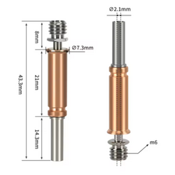 Anycubic Kobra 3 Barel - Throat - Thumbnail