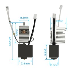 Anycubic Kobra 3 Hotend Full Seti - Thumbnail