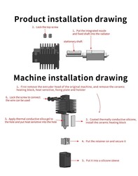 Bambu Lab X1, X1C, P1P Hotend Seti - Thumbnail