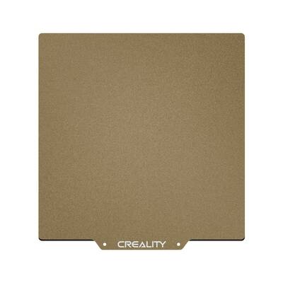 Creality Çift Yüzlü Golden Pei Kaplı Yay Çeliği Manyetik Tabla - 235x235mm - Orijinal