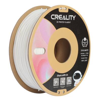 Creality CR-PLA Matte Filament - Gypsum Beyaz - 1 Kg