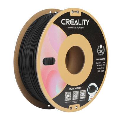 Creality CR-PLA Matte Filament - Siyah - 1 Kg