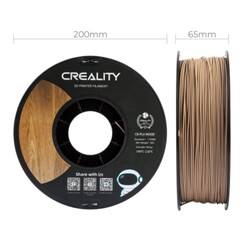 Creality CR-Wood Filament - Beyaz Çam - 1 Kg - Ahşap - Thumbnail