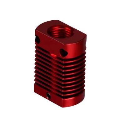 Creality Ender 3/Pro/V2 Soğutucu Gövde/Isıtıcı Blok-MK8-CR10-Red