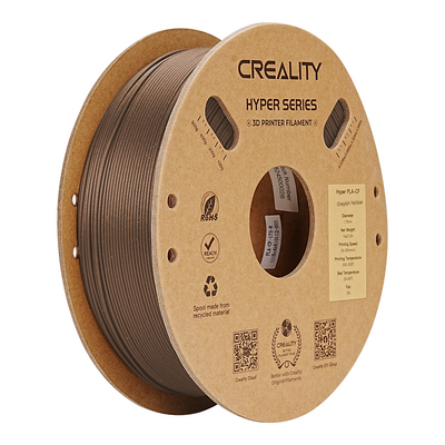 Creality Hyper PLA-CF Carbon Fiber Filament - Greyish Yellow - 1 Kg