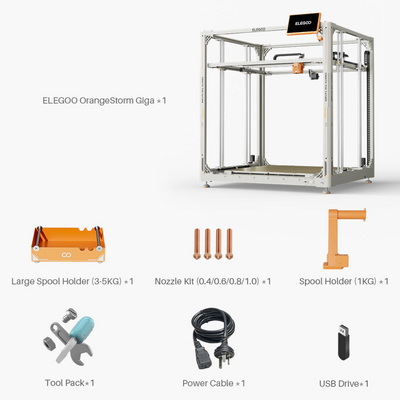 Elegoo OrangeStorm Giga 3D Yazıcı