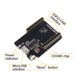 ESP32-CAM-MB USB Modül -CH340C - Thumbnail