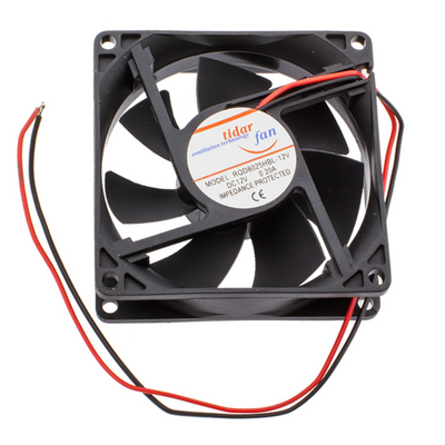 Fan 80x80x25MM 12V 0.2A 2.4W 3200RPM BB