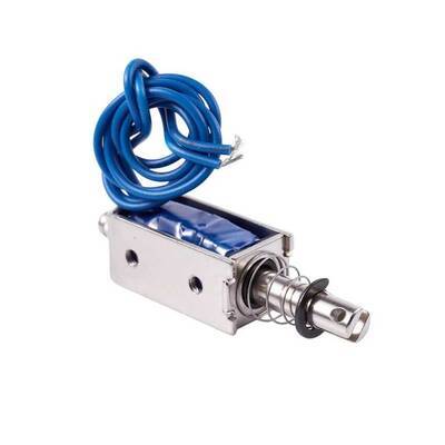 İtme-Çekme Solenoidi - 5 Newton - 10mm Stroke - 24VDC