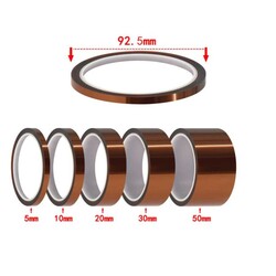 Kapton/Polyimid İzolasyon Bandı - 100mm/33m - Thumbnail