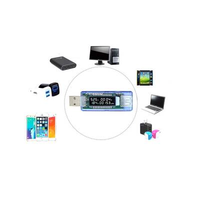 KWS-V20 USB Tester - USB Voltmetre, Ampermetre - Keweisi