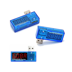 Led Göstergeli USB Tester - USB Voltmetre, Ampermetre - Thumbnail