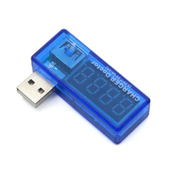 Led Göstergeli USB Tester - USB Voltmetre, Ampermetre - Thumbnail