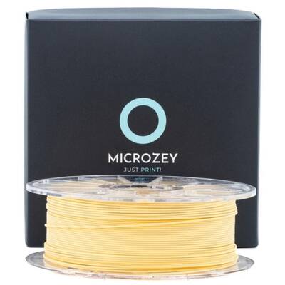 Microzey Pastel Sarı PLA Pro Max Filament - 1.75mm - 1 Kg