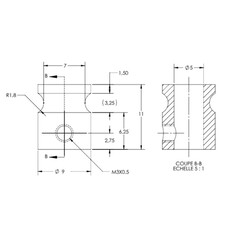 MK8 Extruder Dişlisi - 1.75mm Filament Uyumlu - Thumbnail