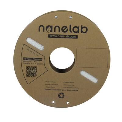 Nanelab Beyaz PLA+ (Plus) Filament - 1.75mm - 1Kg