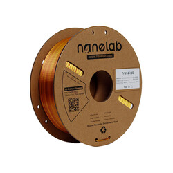 Nanelab Çift Renkli Silk PLA Filament - Altın-Bakır - 1.75mm - 1Kg - Thumbnail