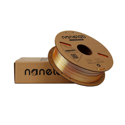 Nanelab Çift Renkli Silk PLA Filament - Altın-Gümüş - 1.75mm - 1Kg - Thumbnail