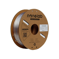 Nanelab Çift Renkli Silk PLA Filament - Altın-Gümüş - 1.75mm - 1Kg - Thumbnail