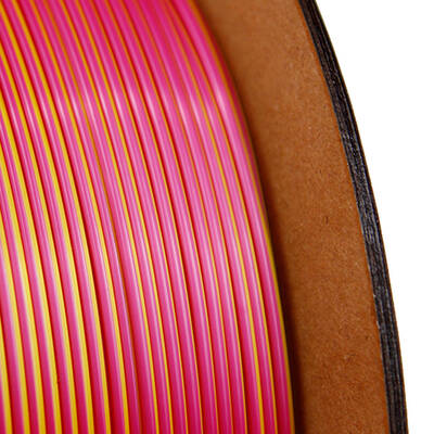 Nanelab Çift Renkli Silk PLA Filament - Altın-Kırmızı - 1.75mm - 1Kg