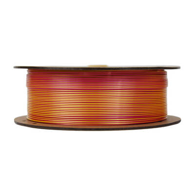 Nanelab Çift Renkli Silk PLA Filament - Altın-Kırmızı - 1.75mm - 1Kg