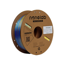 Nanelab Çift Renkli Silk PLA Filament - Altın-Mavi - 1.75mm - 1Kg - Thumbnail