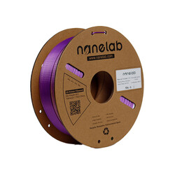 Nanelab Çift Renkli Silk PLA Filament - Altın-Mor - 1.75mm - 1Kg - Thumbnail