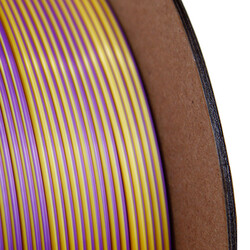 Nanelab Çift Renkli Silk PLA Filament - Altın-Mor - 1.75mm - 1Kg - Thumbnail