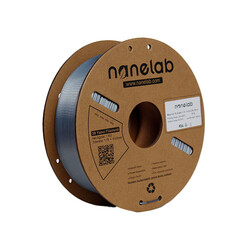 Nanelab Çift Renkli Silk PLA Filament - Gümüş Gri-Gri - 1.75mm - 1Kg - Thumbnail