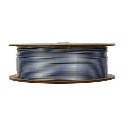 Nanelab Çift Renkli Silk PLA Filament - Gümüş Gri-Gri - 1.75mm - 1Kg