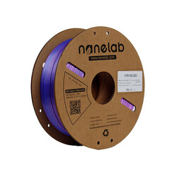 Nanelab Çift Renkli Silk PLA Filament - Mavi-Mor - 1.75mm - 1Kg - Thumbnail