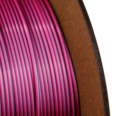 Nanelab Çift Renkli Silk PLA Filament - Siyah-Kırmızı - 1.75mm - 1Kg