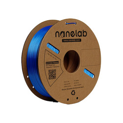 Nanelab Çift Renkli Silk PLA Filament - Siyah-Mavi - 1.75mm - 1Kg - Thumbnail