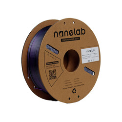 Nanelab Çift Renkli Silk PLA Filament - Siyah-Mor - 1.75mm - 1Kg - Thumbnail