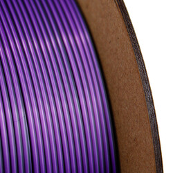 Nanelab Çift Renkli Silk PLA Filament - Siyah-Mor - 1.75mm - 1Kg - Thumbnail