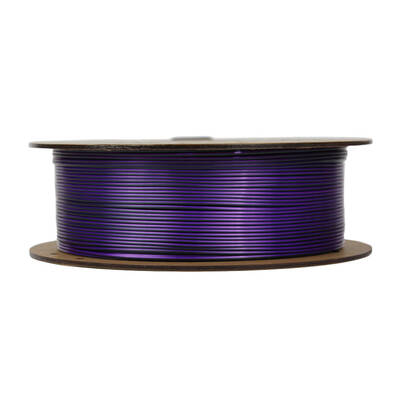 Nanelab Çift Renkli Silk PLA Filament - Siyah-Mor - 1.75mm - 1Kg