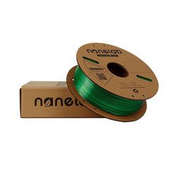 Nanelab Çift Renkli Silk PLA Filament - Siyah-Yeşil - 1.75mm - 1Kg - Thumbnail