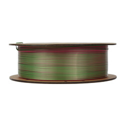 Nanelab Çift Renkli Silk PLA Filament - Yeşil-Kırmızı - 1.75mm - 1Kg - Thumbnail