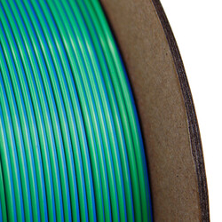 Nanelab Çift Renkli Silk PLA Filament - Yeşil-Mavi - 1.75mm - 1Kg - Thumbnail